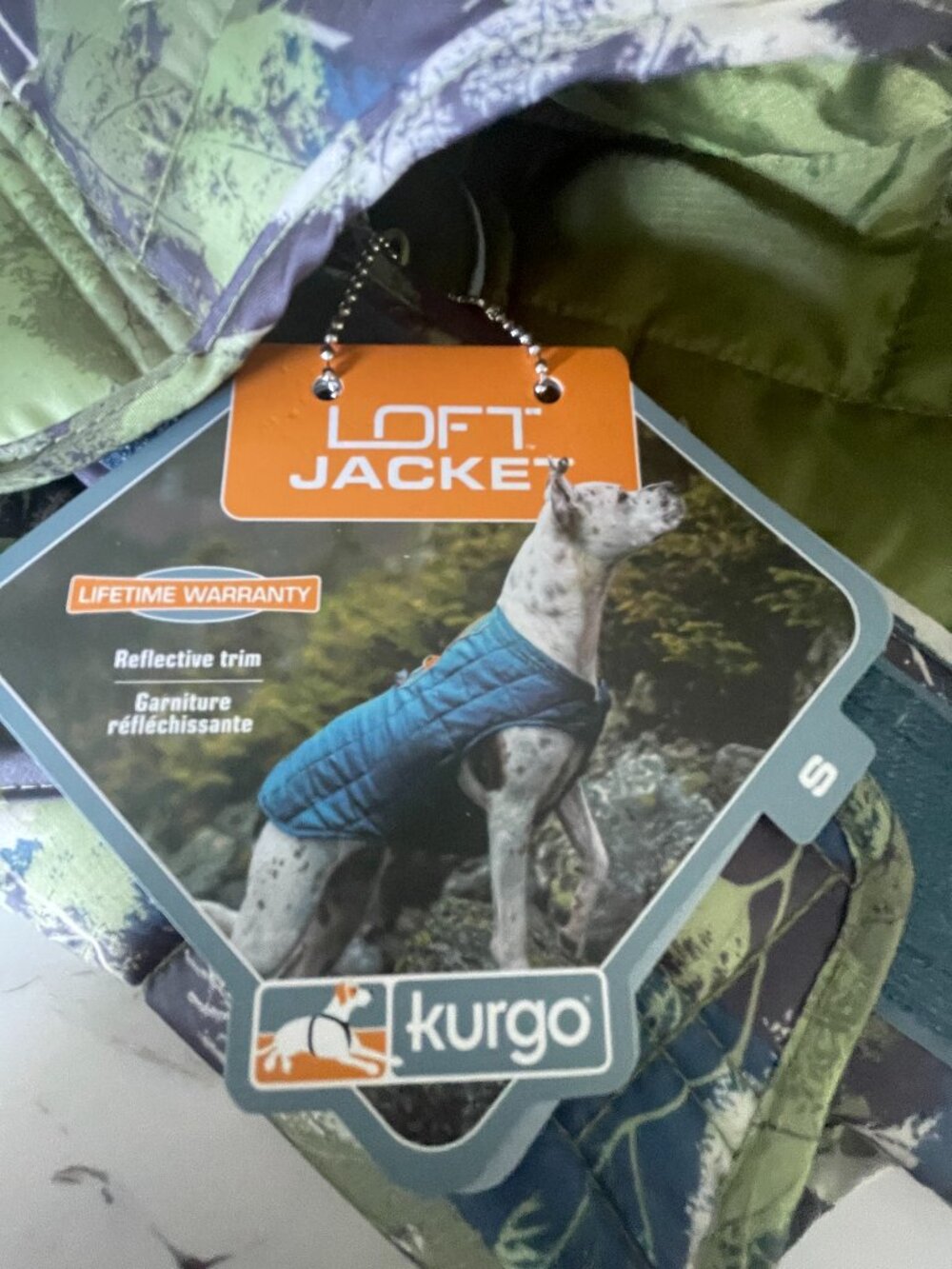 Kurgo Loft Jacket for Dogs size small NWT